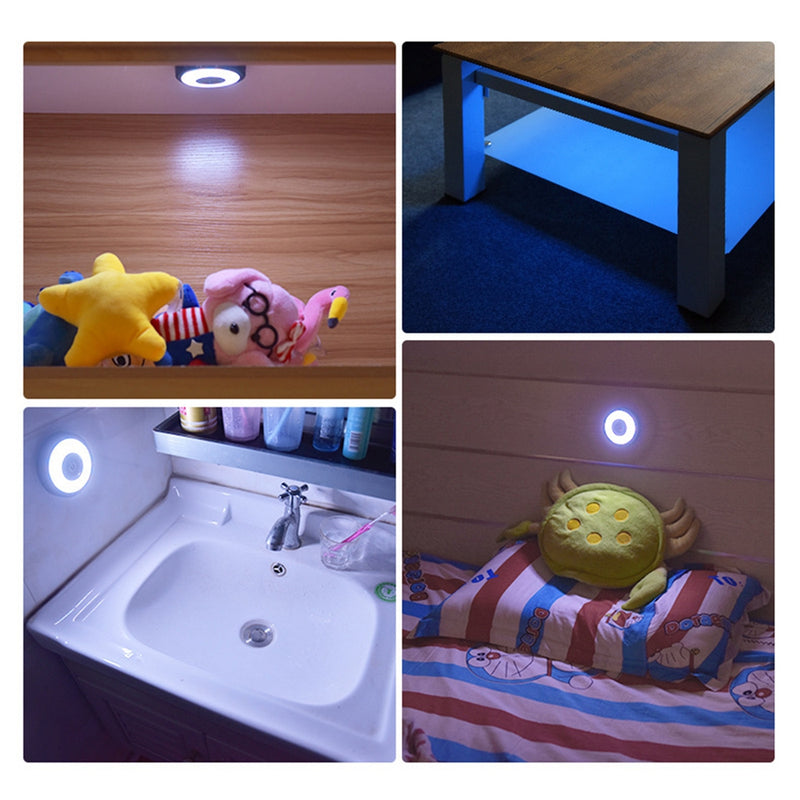 LED Cabinet Light Car Roof Magnet Ceiling Lamp Universal Vehicle Interior USB Reading Lighting