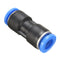 10Pcs Air Pneumatic OD 1/4 Inch Straight Union Push to Connect Fitting