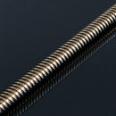 T8 600mm Stainless Steel Lead Screw Set with Mounted Ball Bearing and Shaft Coupling