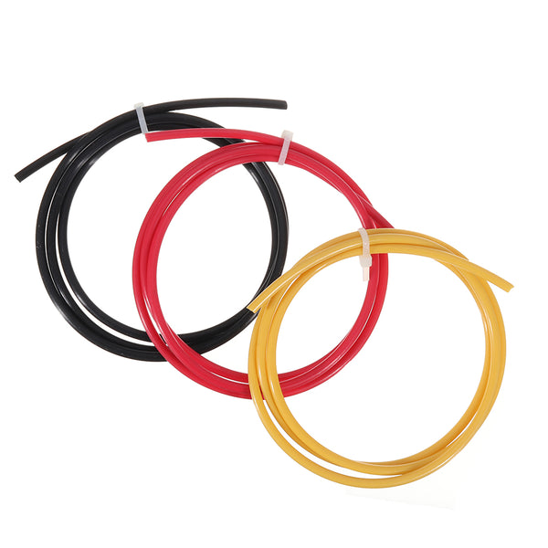 Red/Black/Yellow PTFE Feed Tube Long Distance Guide Tube Iron Fluorine Tube for 3D Printer