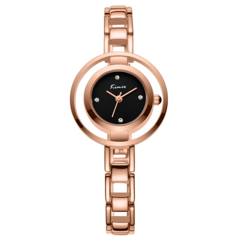 KIMIO KW6100S Fashion Women Quartz Watch Simple Ladies Dress Watch