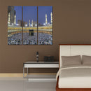 Miico Hand Painted Three Combination Decorative Paintings Islamic Religious Wall Art For Home Decoration