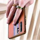 Bakeey Digital Display Polished Temperature Induction Mirror Effect Durable With Lanyard Beads Phone Ring Holder Buckle Decorative Mobile Phone For Xiaomi Mi Note 10/ Xiaomi Redmi Note 8 pro