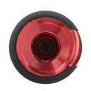 Universal  5 6 Speed Manual Car Gear Shift Knob Shifter Lever Aluminum Handle Ball with 3 Adapter
