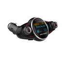 BT08 Big Eyes Double Head bluetooth 180 Rotation Car Charger