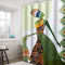 Fashion African Woman Pattern Waterproof Polyester Fabric Shower Curtain for Bathroom