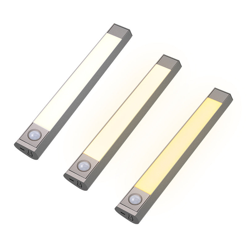 KK 1633 LED Infrared Body Sensor Cabinet Light USB Charging Sensor Light for Staircase Hallway Lighting