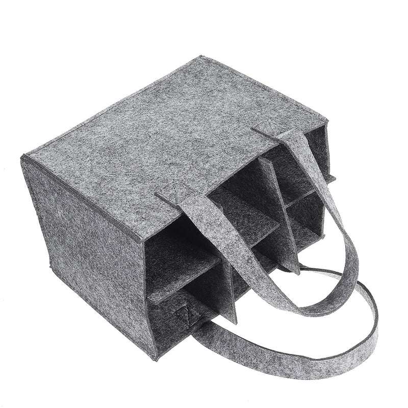 Six Felt Hand-held Juice Bag Fashion Red W ine Receiving Bags Gift Package