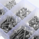 Suleve M3SS1 M3 Stainless Hex Socket Button Head Screws Allen bolt Nut Assortment Kit 340pcs