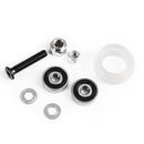 White Color Double V-Wheel W-Slot / V-Slot Passive Pulley Kit For 3D Printer Engraving Machine CNC Machine