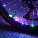 BIKIGHT 20 LEDs 2.2m Bicycle Cycling Waterproof Spoke Tire Wheel Light Bike Accessories