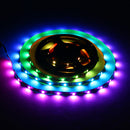 1M 2M 6W 12W IP20 WS2812 IC SMD5050 Non-waterproof Module Bead Tilt 45 RGB LED Strip Light DC5V