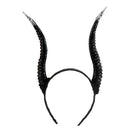 Girls Halloween Stereo Devil Horn Headband Cosplay Hair Hoop for Party Decoration