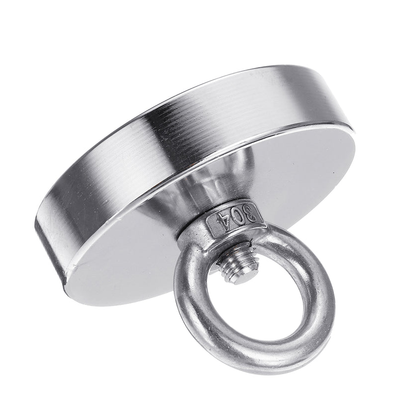 230KG D80mm Neodymium Recovery Magnet Fishing Metal Treasure Hunting Tools
