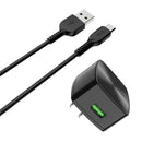 HOCO C70 US QC 3.0 Charger Power Adapter With Micro USB Cable for Tablet Smartphone