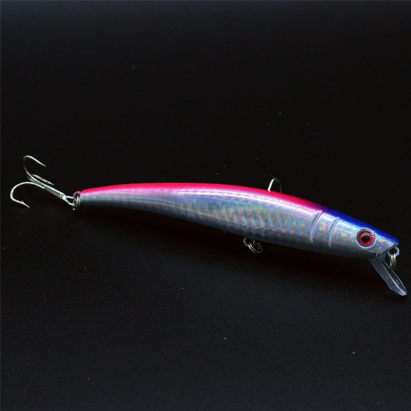 ZANLURE 14pcs/set Lot Mixed Wobbler Minnow Bass Fishing Lures Crankbaits Tackle Hooks