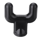 Black Professional Muscle Body Massager Replace Heads For Therapy Fascia Relief Pains Relax Electric Massager