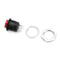 Wendao R13-507 125V 6A 16mm No Lock Self-reset Switch Push Button OFF/ON 10pcs