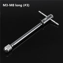 M3-M8 M5-M12 Reversible T Handle Ratchet Tap Wrench