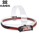 XANES 179 XPE+2 LED Bicycle Headlight Outdoor Sports Red Light HeadLamp 4 Modes Adjustable Head Lig