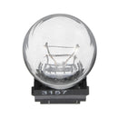 10PCS T25 3157 P27/7W Halogen Lights Bulb Tail Brake Backup Reverse Turn Signal Lamp Warm White