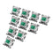 70PCS Pack 3Pin Gateron Clicky Green Switch Keyboard Switch for Mechanical Gaming Keyboard