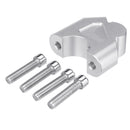 32mm Handlebar Riser Bar Clamp Extend Adapter For BMW R1200GS LC ADV Rallye R1250GS