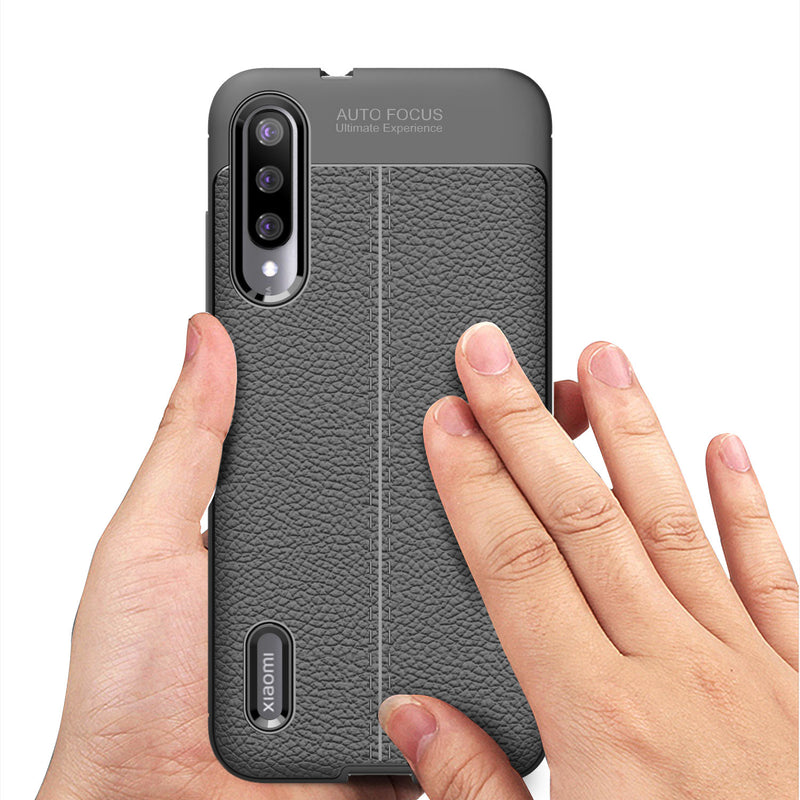 Bakeey Xiaomi Mi 9 Lite / Xiaomi Mi CC9 Luxury Litchi Pattern Shockproof PU Leather Protective Case