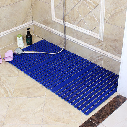 Bathroom Bath Mat With Suction Cup Shower Mat Pvc Large Thick Shower Mat