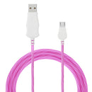 Bakeey 2.4A Flowing Light Micro USB Fast Charging Data Cable 1M For Smart Phone Tablet