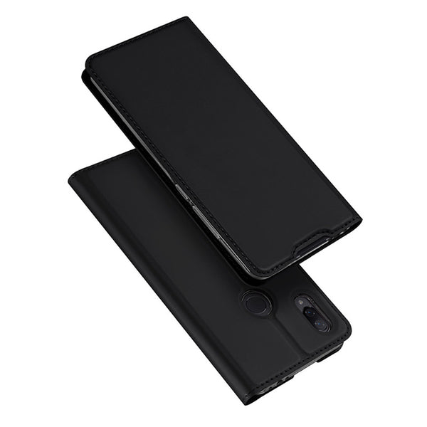 DUX DUCIS Flip Shockproof PU Leather Card Slot Full Body Cover Protective Case for Xiaomi Redmi Note 7 / Note 7 Pro