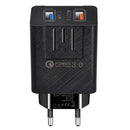EU QC3.0 Dual USB Charger Power Adapter for Tablet Smartphone