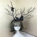 Giant Luxury Christmas Adult Elk Reindeer Antlers Headband Props Decoration