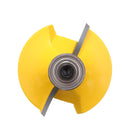 1/2 Inch Shank 1/2 Inch Radius Round Over Edging Router Bit Wood Working Cutter