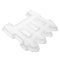 Concrete Mold Fence Mould Plastic Garden Park Flower Pool Yard Cement Brick DIY