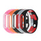 Bakeey Double Color Polka Dot Replacement Silicone Wrist Strap for XIAOMI Miband 2