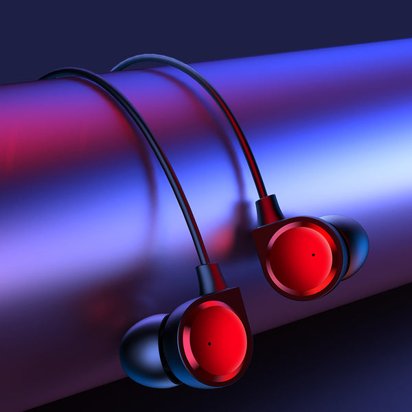 USAMS EP-40 3.5mm Wired Control Earphone In-ear Stereo Heavy Bass Earbuds Headphone with Mic for iPhone Xiaomi Huawei