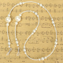 Pearl Beaded Reading Sun Glassess Glasses Chain Necklace Lanyard Cord Leash Holder Strap