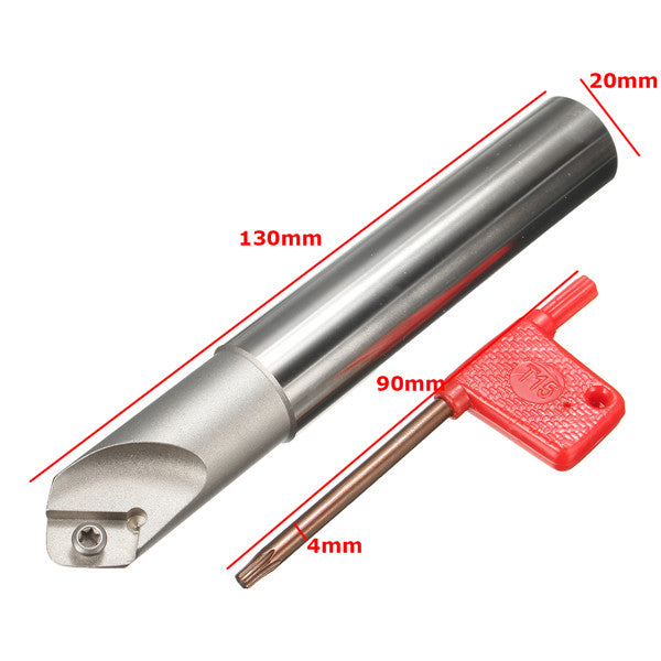 SSK C20-20-130L 45 Degree Centering Chamfering Turning Tool Holder