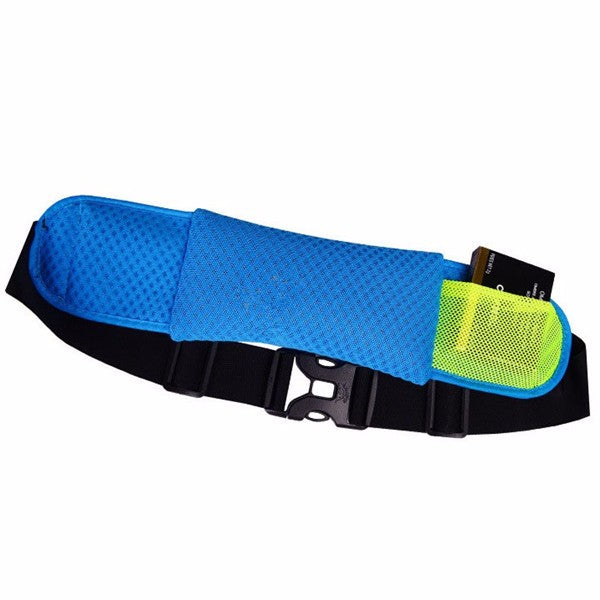 MAIYE Running Bag Sports Waist Bag Breathable Mesh Running Belt Pouch for Smartphone under 6 inch