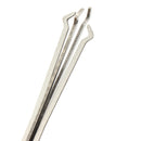 3Pcs 6/6.5/7mm Cross Lock Opener with CrosS-shaped Transparent Practice Padlock Lock Pick Tools