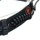 XANES 2713-B 1500 Lumens Bicycle Headlamp 4 Switch Modes 3 x T6 LED White Light Telescopic Zoom