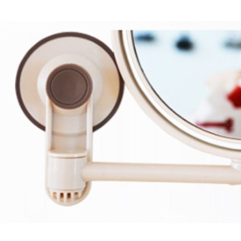 360 Suction Cup No Fog Free Shaving Shave Bathroom Makeup Double-sided Mirrors