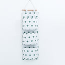 Fancy Oxford Cloth Storage Bag Door Hanging Multi-Layer Storage Bag