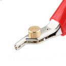 White Copper Multipurpose Barbed Test Alligator Clip Test Connector Red and Black Multimeter Test Parts