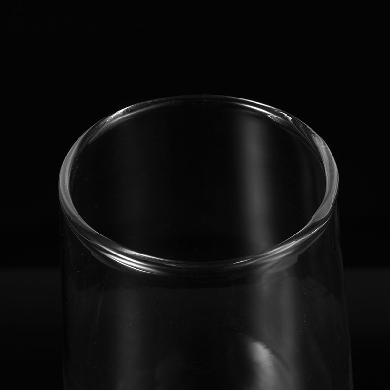 Cylinder Shaped Hydroponic Plants Glass Bottle Vase  Home Garden Wedding Party Decoration