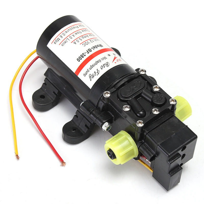 12V Water Pressure Pump Self Priming Diaphragm Caravan/RV/Boat/Marine Boat