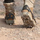 IPRee 19 Teeth Anti Slip Crampons Shoes Cover Winter Snow Skiing Mountain Climbing Spike Boot Protector Grips