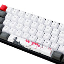 Five-sided Dyesub PBT Pagoda Plum Blossom Space Bar 6.25u Novelty Keycap