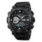 SKMEI 1228 Dual Display Multifunction Digital Quartz 50M Waterproof Chronograph LED Watch